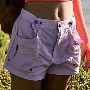 NWT Women's Free People Movement Faded mauve New Heights Shorts